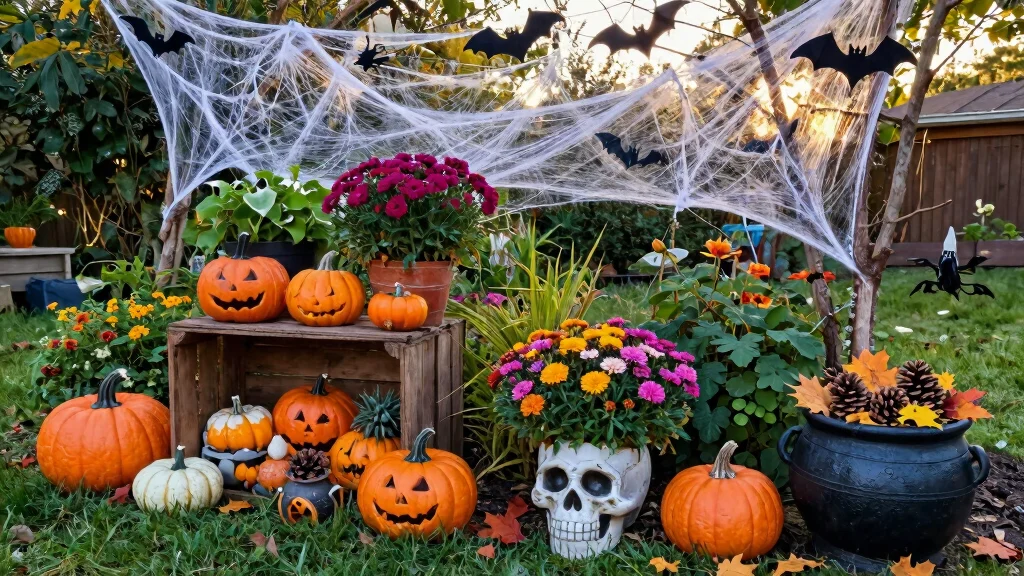 12 Halloween Planter Ideas That Look Spooky Without Buying New Pots