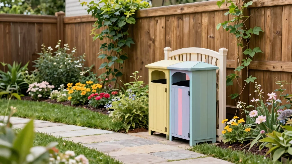 12 Outdoor Trash Can Hideaway Ideas That Keep Bins Out of Sight