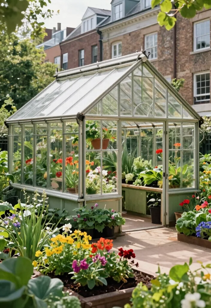 12 Privacy Wall Outdoor Ideas That Block Neighbors Fast - 8. Greenhouse Walls 1