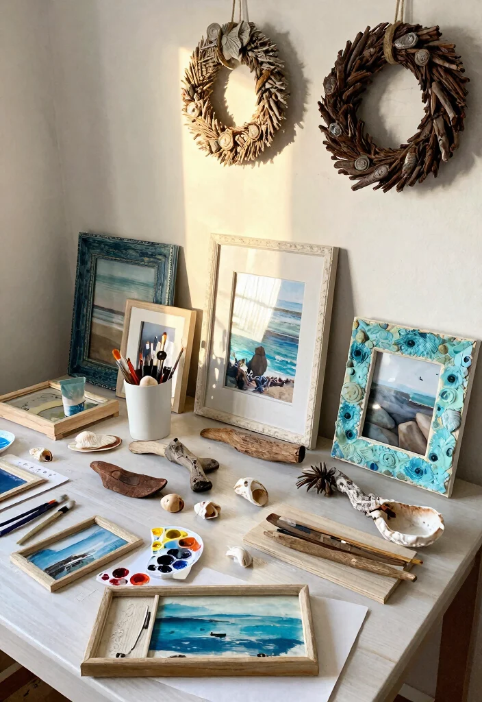 14 Coastal Farmhouse Decor Ideas That Feel Beachy Without Looking Tacky - 11. Ocean-Inspired DIY Projects 1