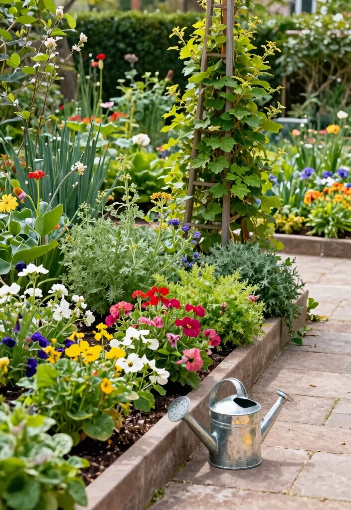 14 Coastal Farmhouse Decor Ideas That Feel Beachy Without Looking Tacky - 13. Functional Garden Spaces 1