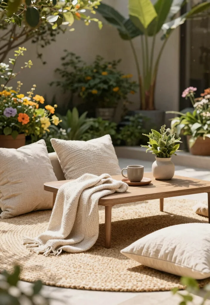 14 Coastal Farmhouse Decor Ideas That Feel Beachy Without Looking Tacky - 5. Woven Textiles and Fabrics 1
