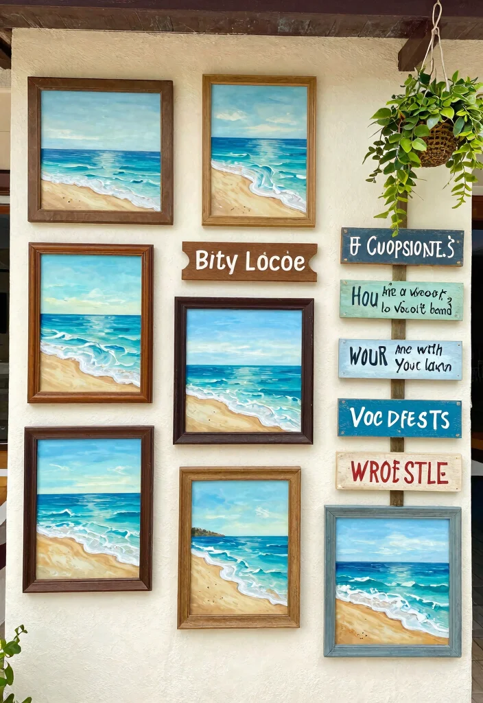 14 Coastal Farmhouse Decor Ideas That Feel Beachy Without Looking Tacky - 7. Coastal Artwork 1