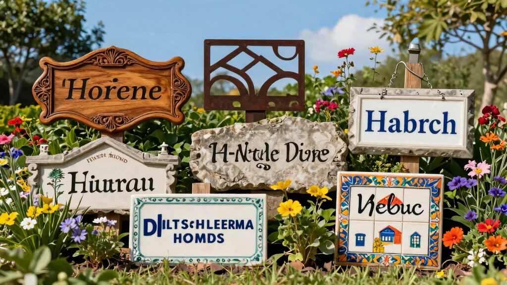 14 House Name Plate Design Outdoor Ideas That Survive Any Weather