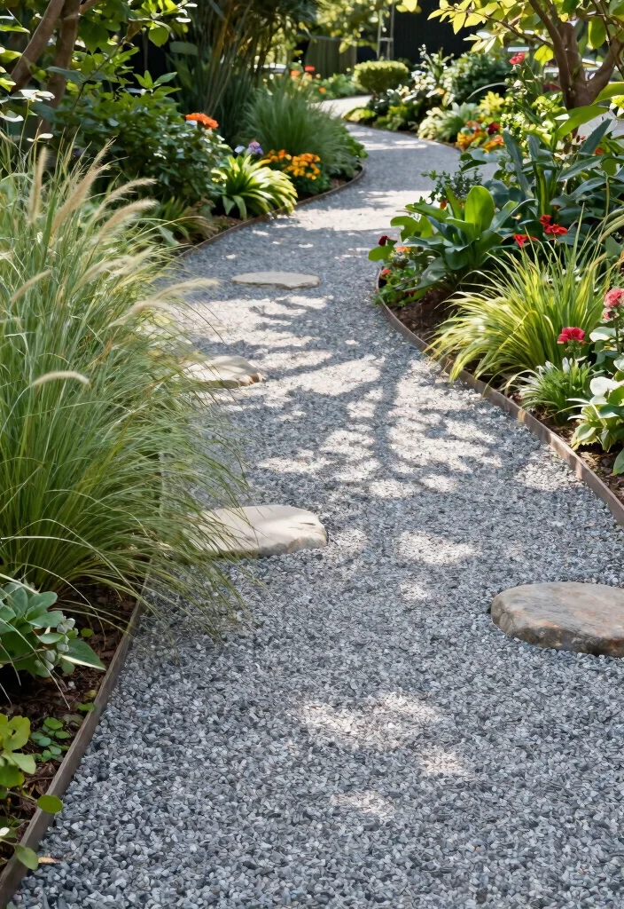 14 Paving Ideas for Outdoor Spaces on a Budget - 1. Gravel Pathways - The Simple Solution 1