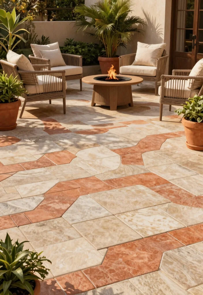 14 Paving Ideas for Outdoor Spaces on a Budget - 5. Paver Tiles - Affordable Luxury 1