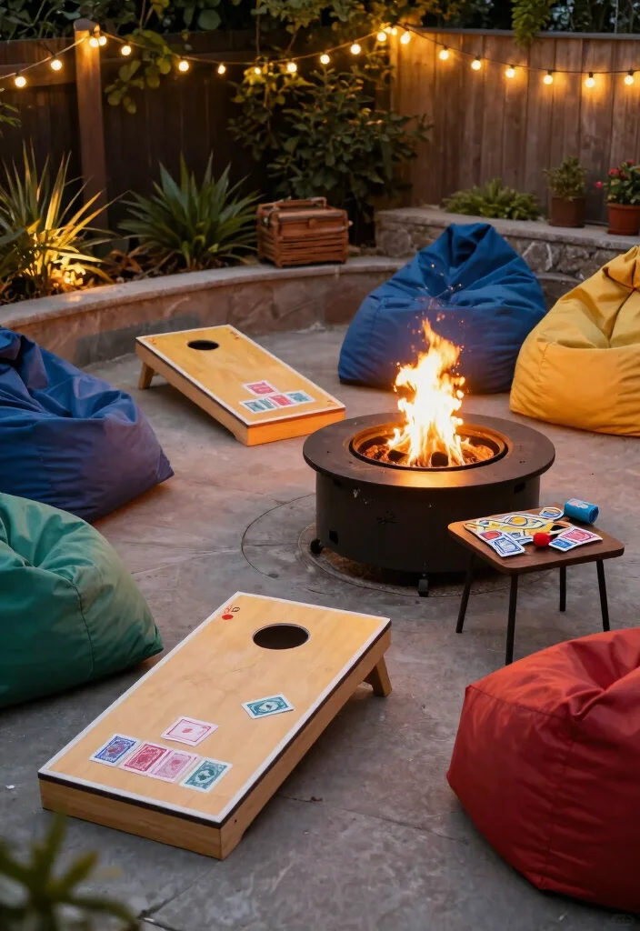 15 Fire Pit Gift Basket Ideas for First-Time Homeowners - 10. Fun Outdoor Games 1