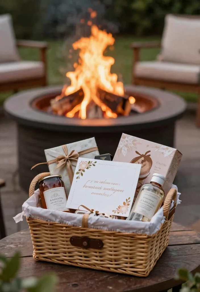 15 Fire Pit Gift Basket Ideas for First-Time Homeowners - 15. A Personalized Note 1