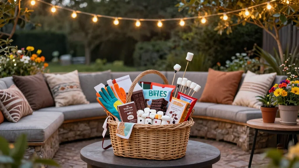 15 Fire Pit Gift Basket Ideas for First-Time Homeowners
