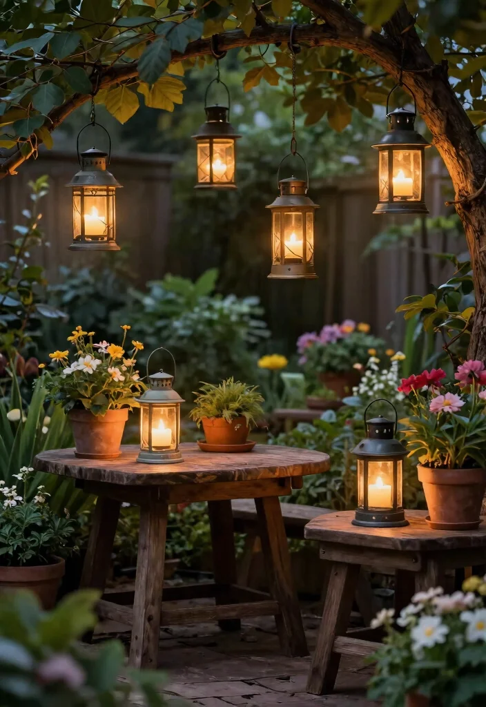15 Outdoor Hanging Lights That Install Without Running New Wire - 8. Vintage Solar Lanterns for Nostalgic Charm 1