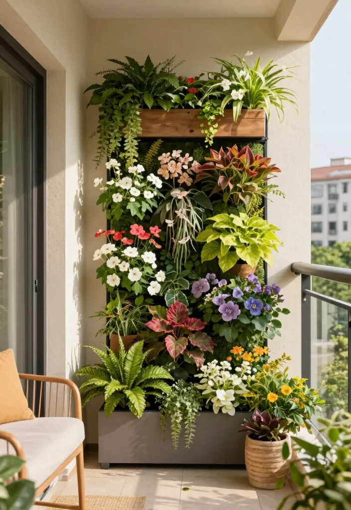 18 Apartment Balcony Garden Ideas for Renters With No Yard - 8. Vertical Garden Kits 1
