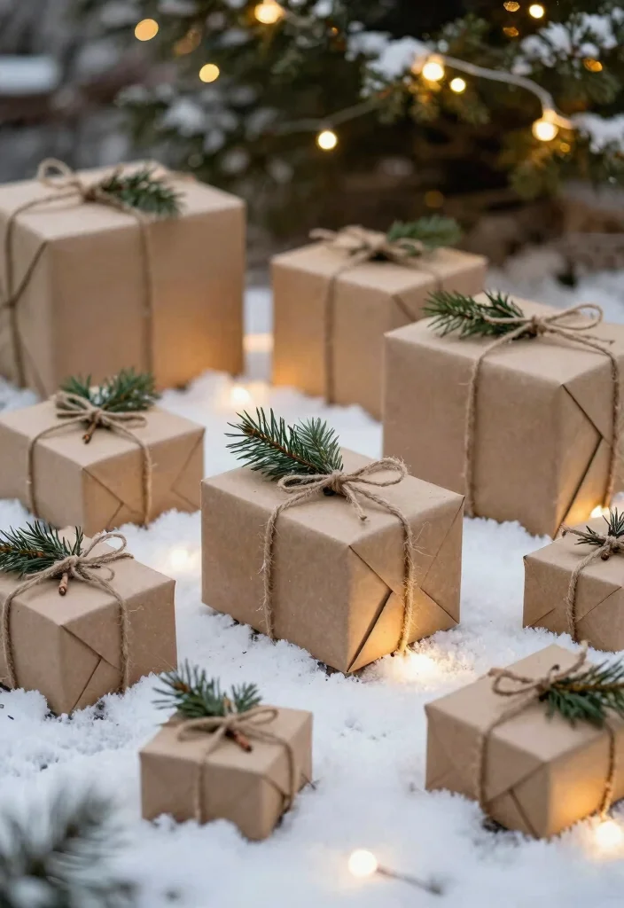 18 Outdoor Christmas Decorations Ideas That Stay Lit All Season - 12. Handmade Gift Boxes 1