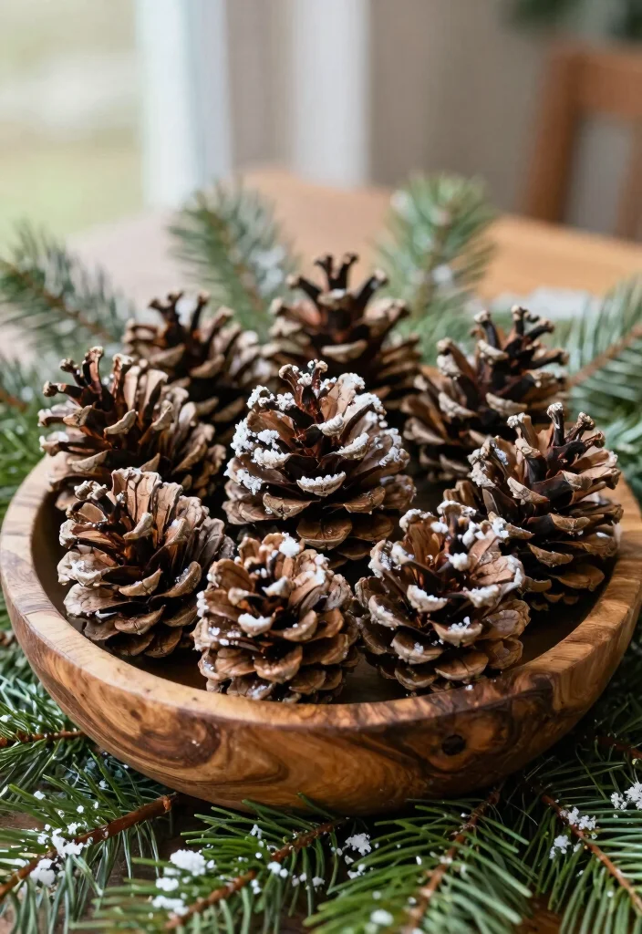 18 Outdoor Christmas Decorations Ideas That Stay Lit All Season - 3. Natural Pinecone Decorations 1