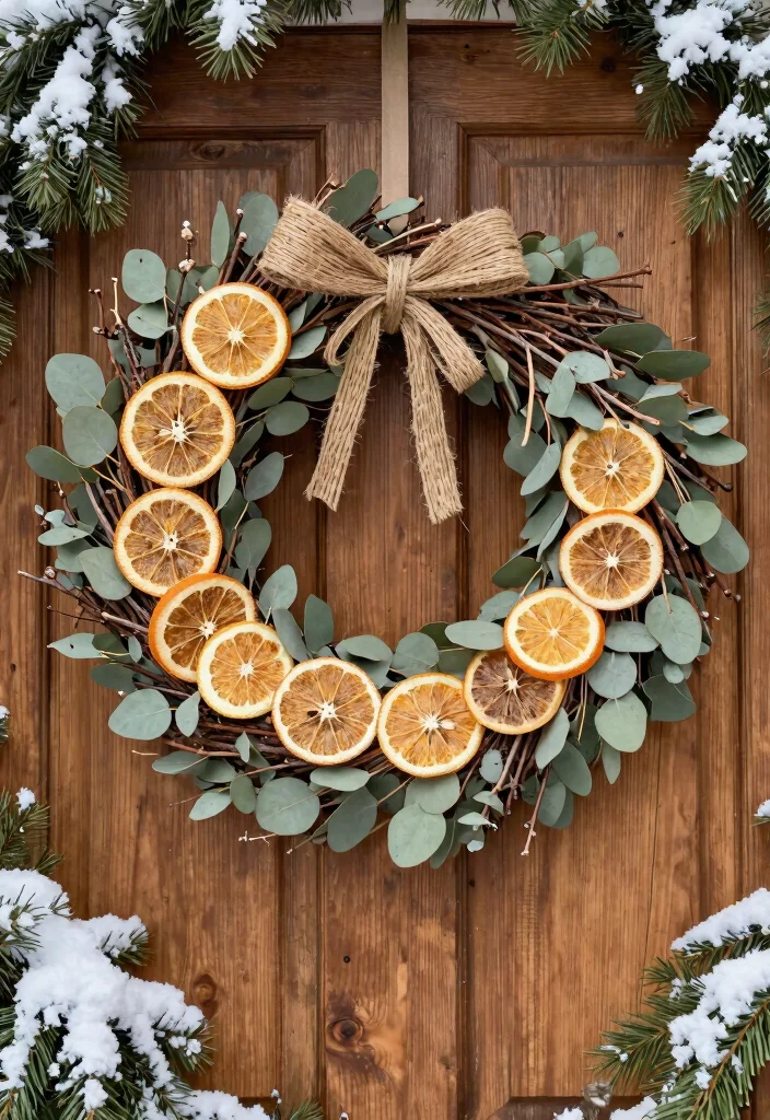 18 Outdoor Christmas Decorations Ideas That Stay Lit All Season - 5. Eco-Friendly Wreaths 1