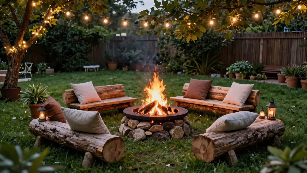 18 Rustic Fire Pit Ideas That Work Without a Full Patio