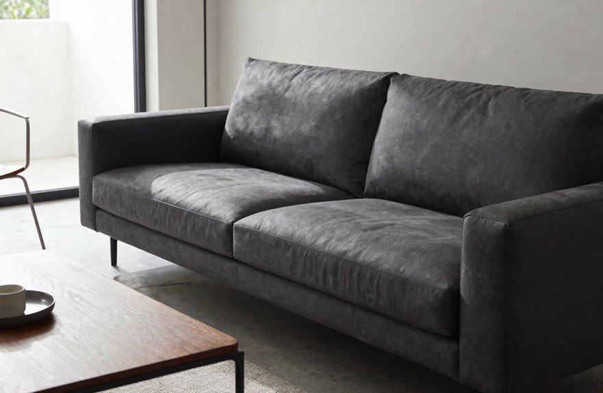 How Tall Is a Standard Sofa? 3 lower backs vs tall traditional presence