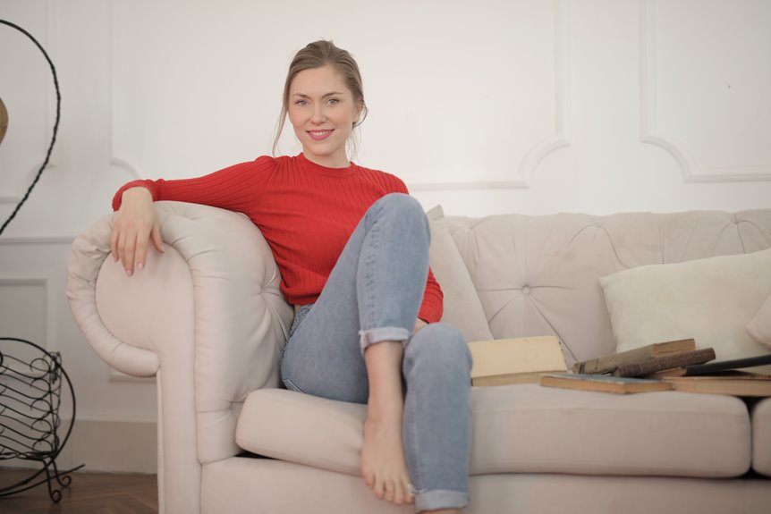standard sofa height measurement question